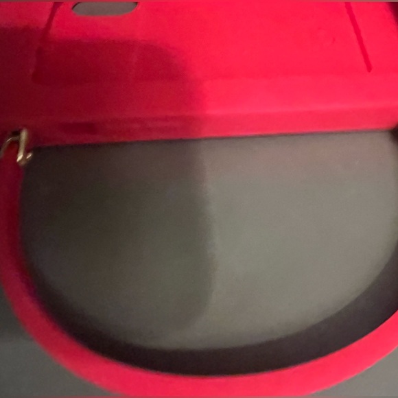 Tory Burch Red Phone Case with Gold Accents - Picture 9 of 13